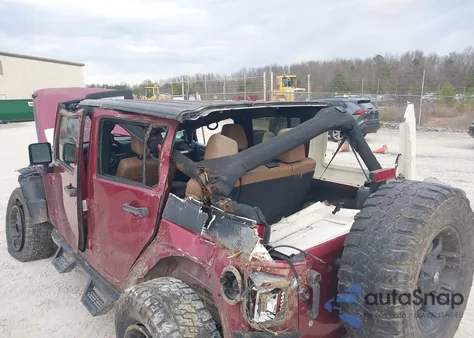 2011 Jeep Wrangler Unlimited Rubicon из США, поврежденный, VIN 1J4BA6H13BL526110